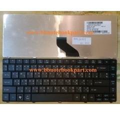 Acer Keyboard คีย์บอร์ด Aspire E1-421 / E1-431 / E1-451 / E1-471 / Travelmate 8371 8471  8571 4750 4750G / 4740 4740G ภาษาไทย อังกฤษ